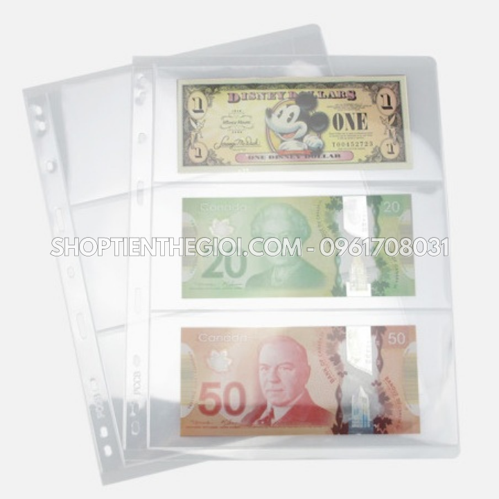 Album đựng 30 tờ tiền giấy và 210 đồng xu - SP001813